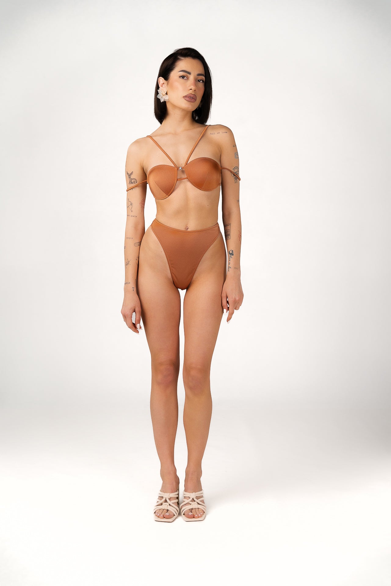 Caramel Bikini Top